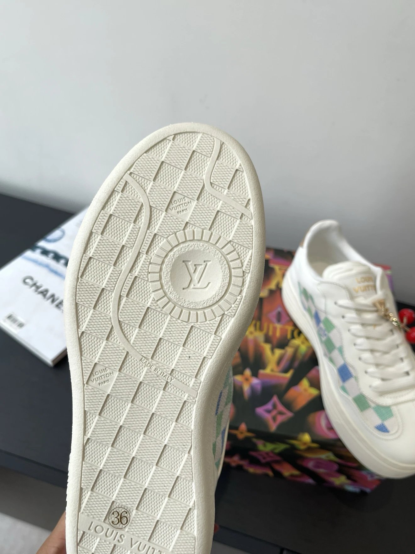 루이비통 다미에 비버리 힐스 스니커즈