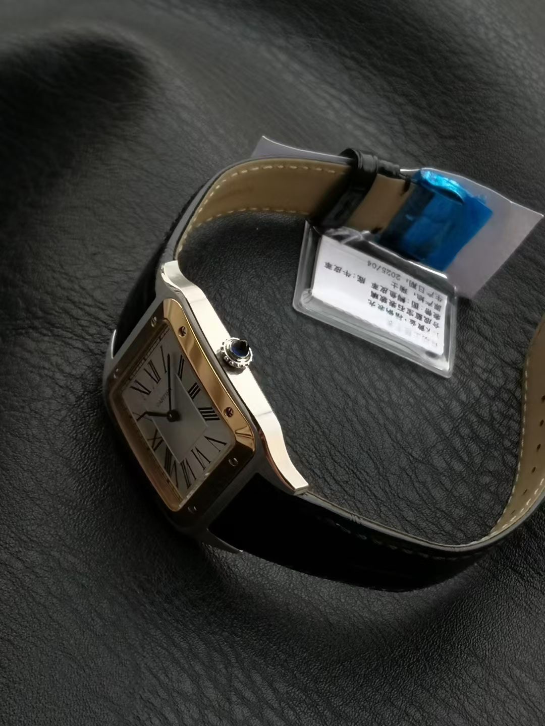 까르띠에 산토스 뒤몽 엑스트라 라지 콤비