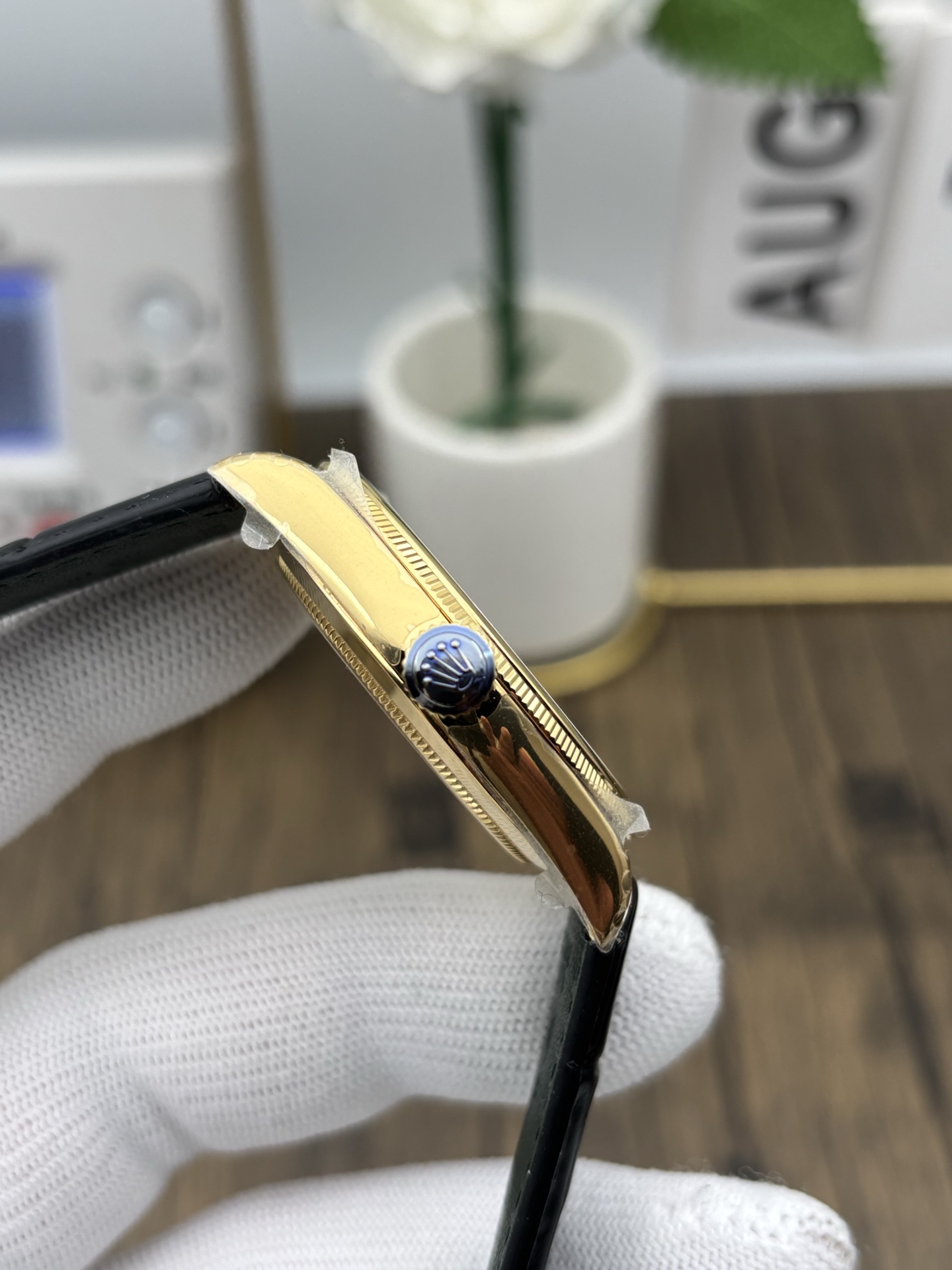 롤렉스 퍼페츄얼 1908 옐로우 골드