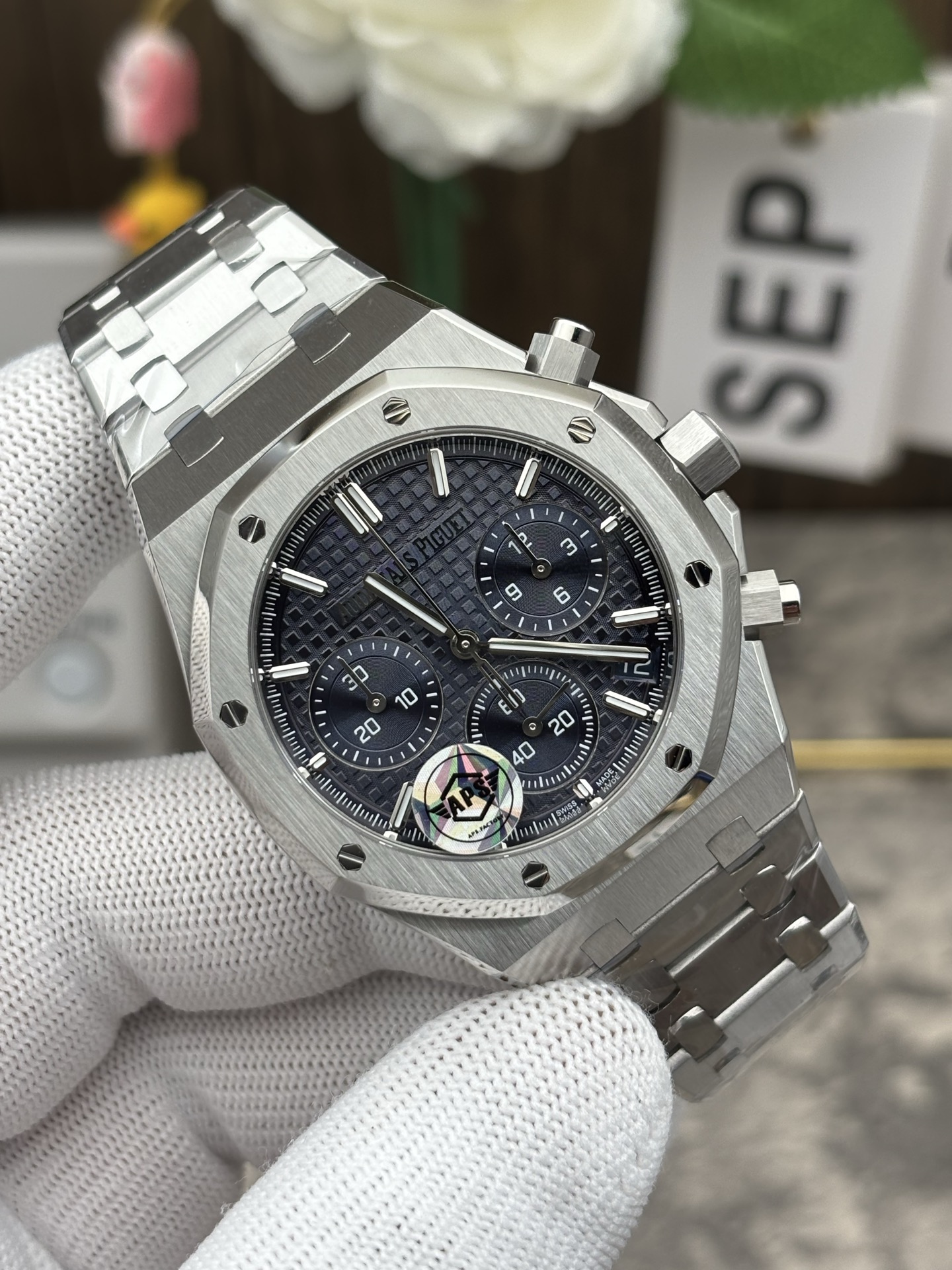 오데마 피게 로얄 오크 크로노그래프