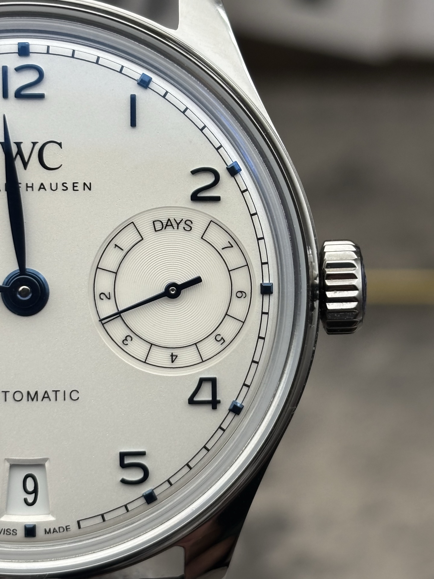 IWC 포르투기저 오토매틱 7DAYS 파워리저브