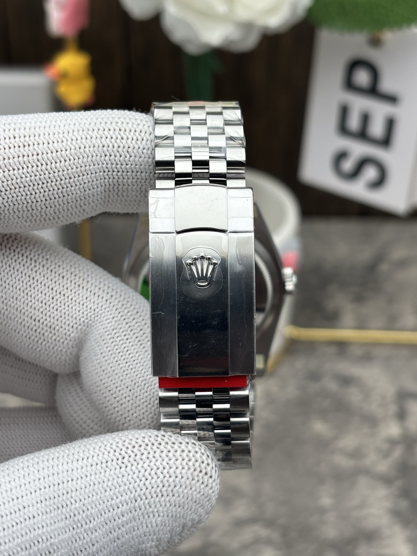 롤렉스 데이 저스트 브라이트 블루 쥬빌리