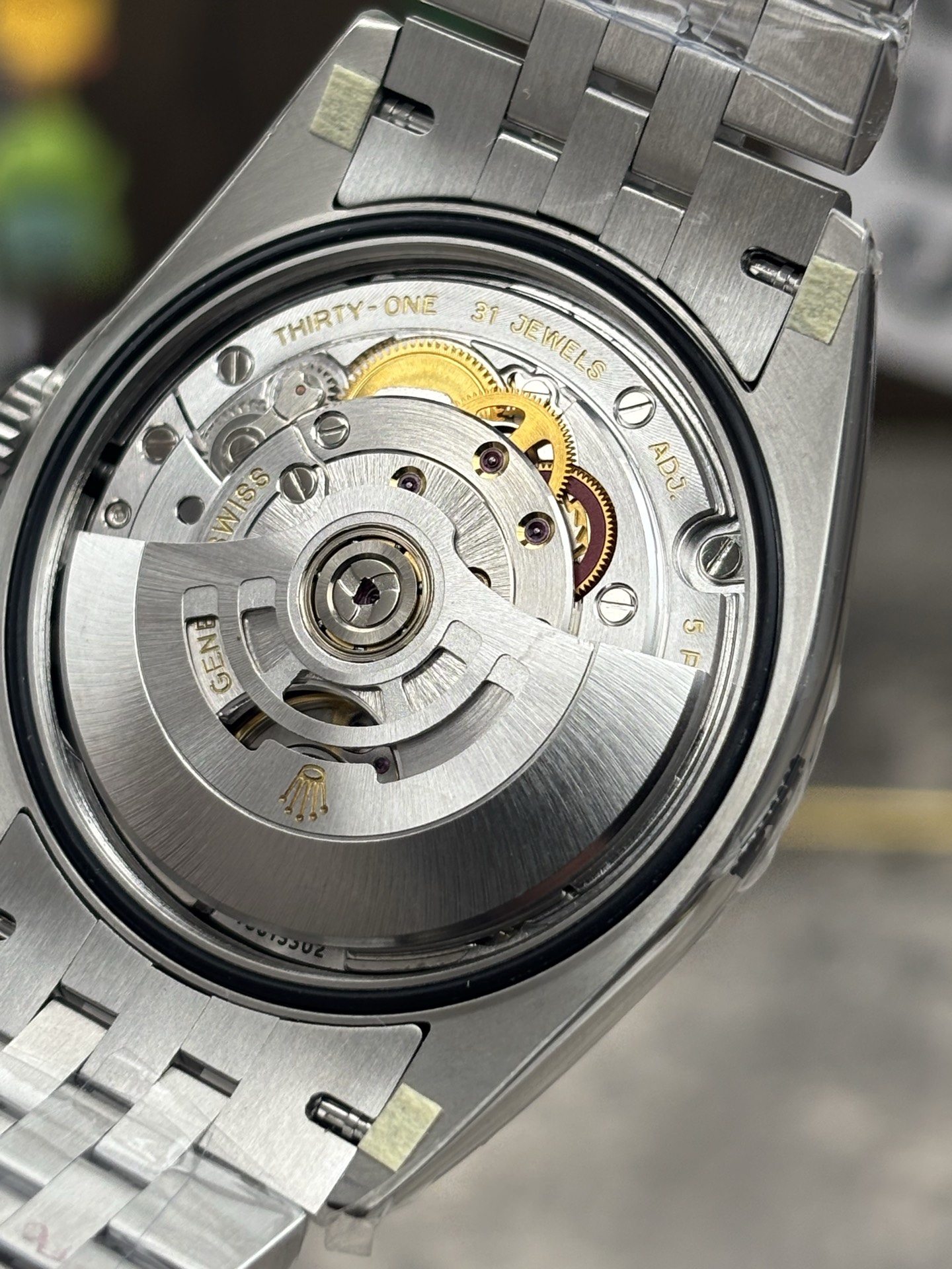 롤렉스 데이 저스트 브라이트 블루 쥬빌리