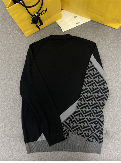 펜디 FF 다이고널 울 니트 스웨터
