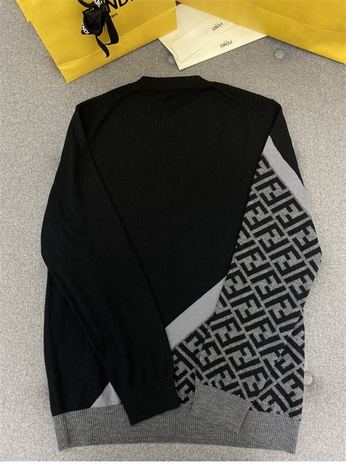 펜디 FF 다이고널 울 니트 스웨터