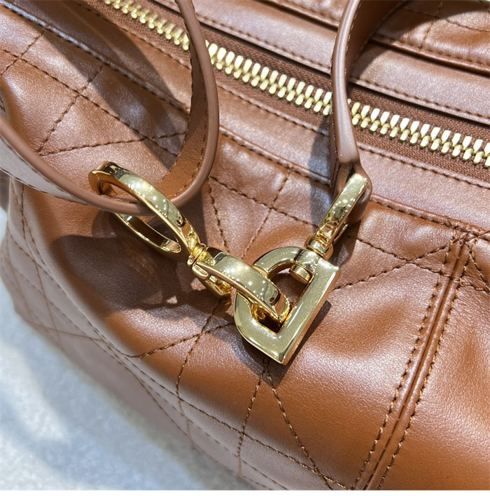 디올 D-Journey 디저니 미디엄 백 카멜 매크로 까나쥬