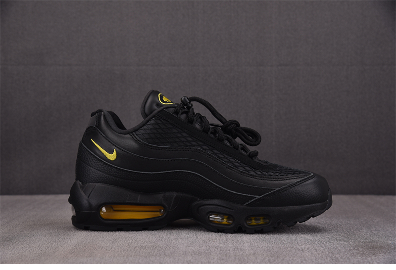나이키 x 코르테이즈 에어맥스 95 블랙 앤 투어 옐로우 FB2709-003