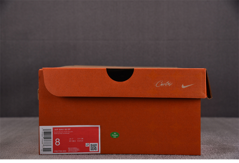 나이키 x 코르테이즈 에어맥스 95 블랙 앤 투어 옐로우 FB2709-003