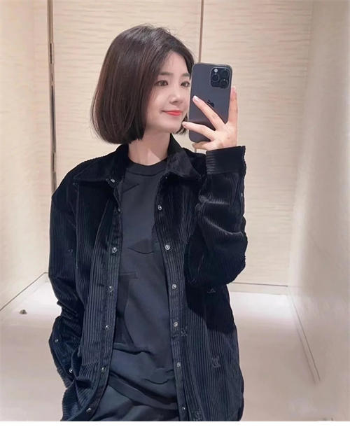 루이비통 디아만테 크리스탈 LV 코듀로이 셔츠