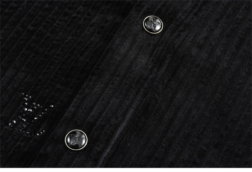 루이비통 디아만테 크리스탈 LV 코듀로이 셔츠