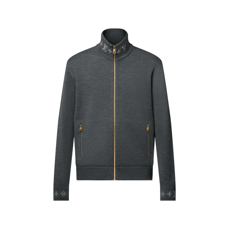 루이비통 더블 페이스 니트 트래블 블루종