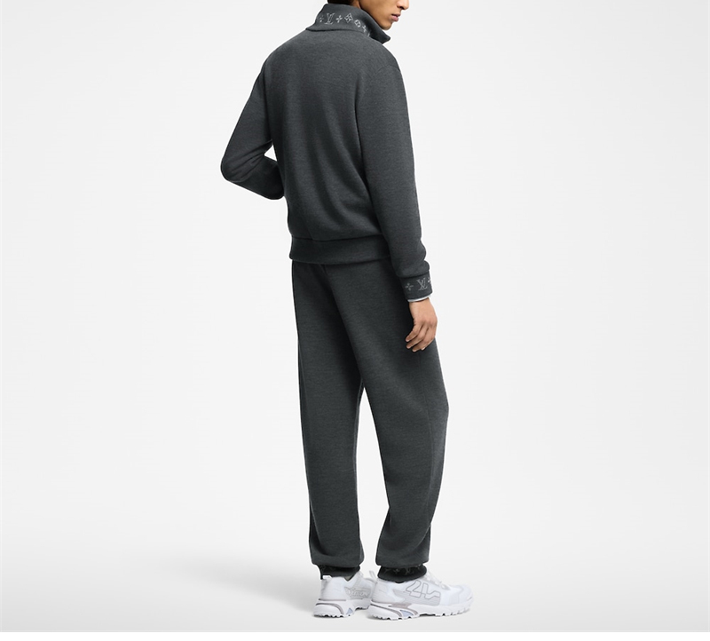 루이비통 더블 페이스 니트 트래블 블루종