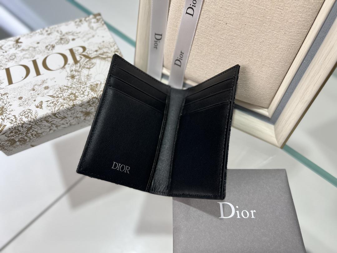 디올 Fold Card Holder