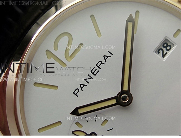 VS공장 파네라이 PAM1336 화이트다이얼 블랙버러스트랩 PAM1336 Y RG VSF 1_1 Best Edition White Dial on Black Leather Strap Asian P900