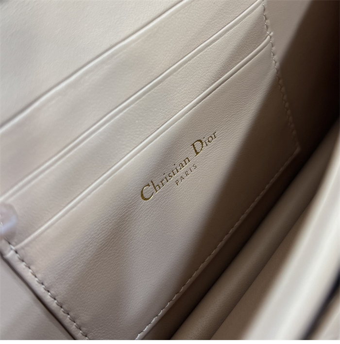 디올 미스 디올 미니 체인백 로제 데 벤츠 까나쥬