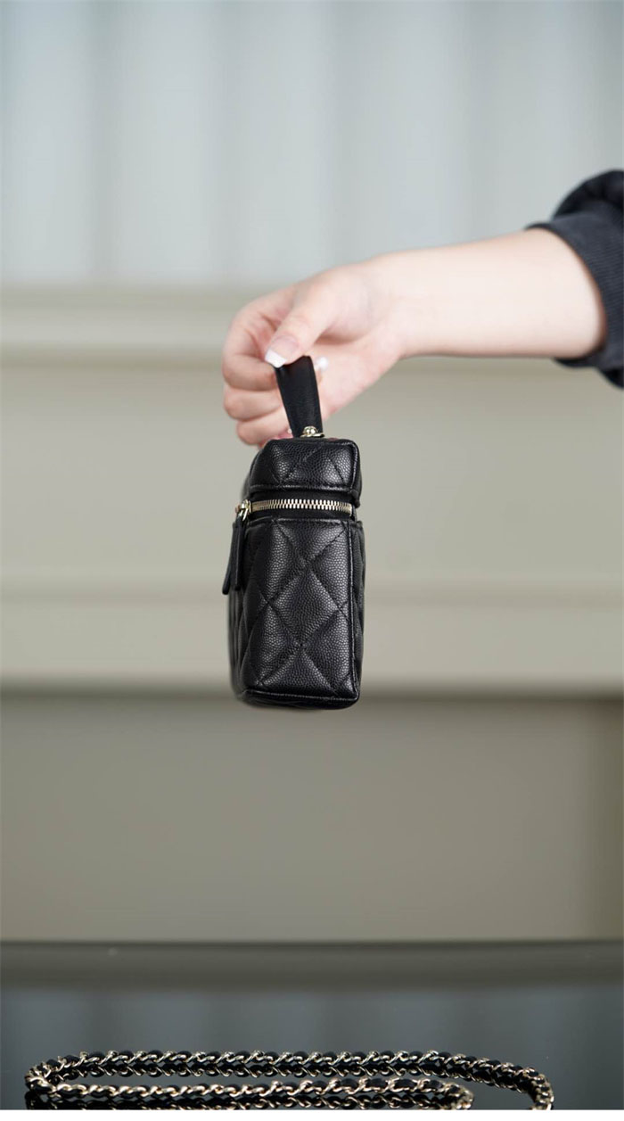 샤넬 25C 베니티 캐비어