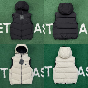 몽클레어 Guersac 게르삭 퀼팅 후드 다운 패딩 베스트 조끼