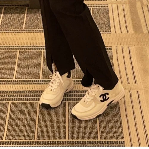 샤넬 cc로고 메쉬 테니스 여성 스니커즈