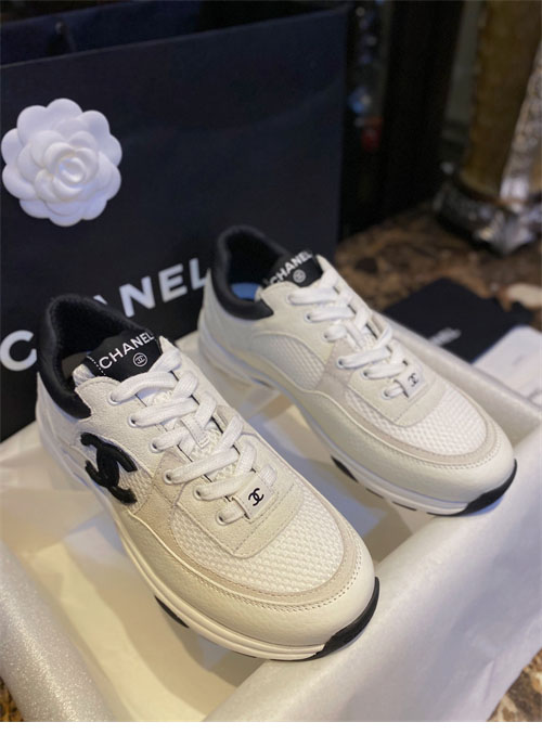 샤넬 cc로고 메쉬 테니스 여성 스니커즈