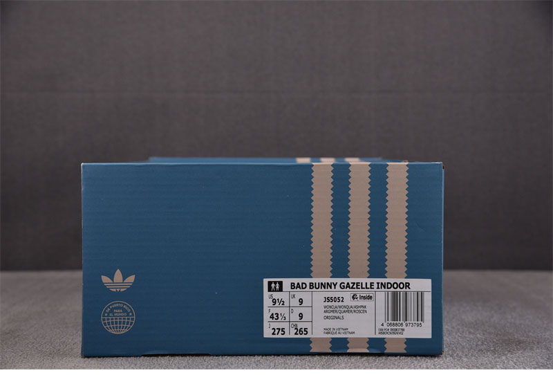 아디다스 x 배드 버니 가젤 인도어 카보 로호 JS5052