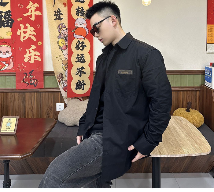 루이비통 DNA 포플린 셔츠