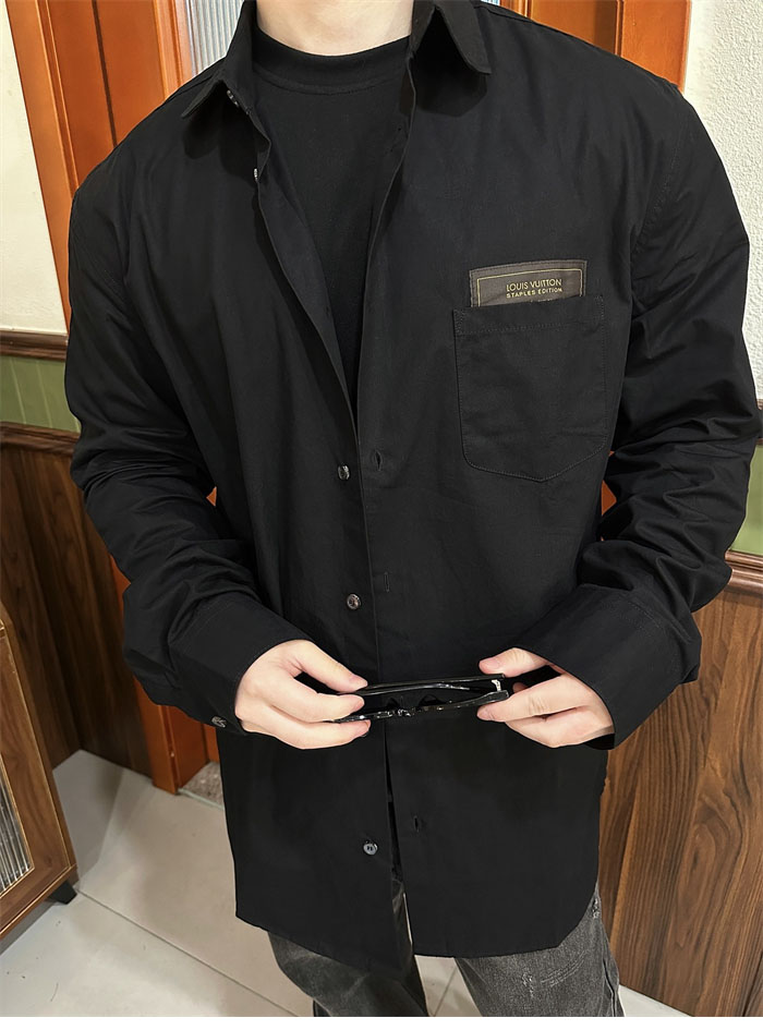 루이비통 DNA 포플린 셔츠