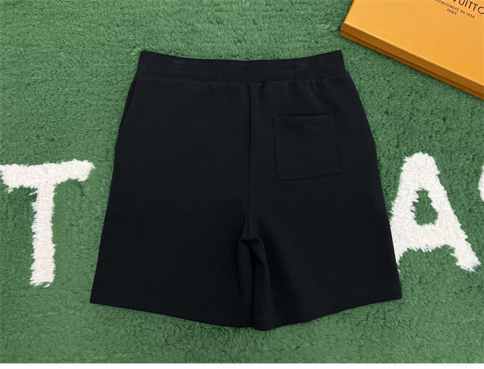 루이비통 라인스톤 LV 엠벨리시드 저지 숏 팬츠