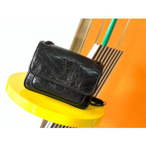 Saint Laurent Niky Baby In Vintage Leather