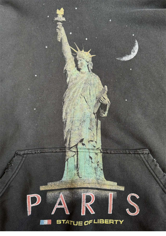 발렌시아가 파리 리버티 오버사이즈 후디