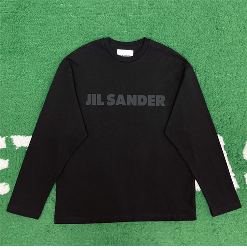 질센더 로고 긴팔 티셔츠 4컬러