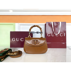 구찌 뱀부 1947 스몰 탑 핸들