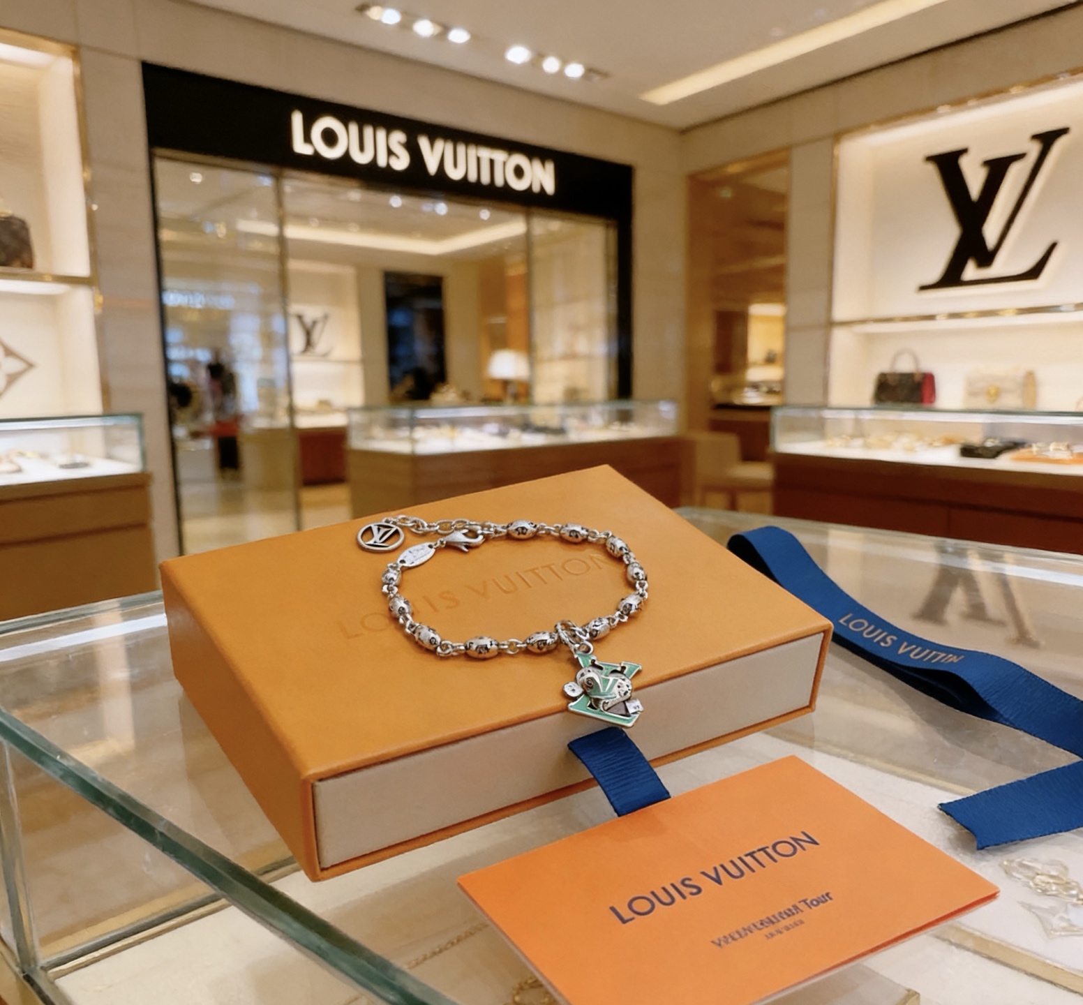 루이비통 모노그램 크래커 브레이슬릿