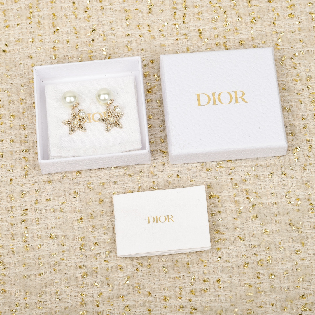 디올 트라이벌 스타 이어링