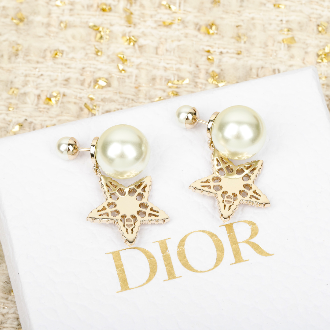 디올 트라이벌 스타 이어링