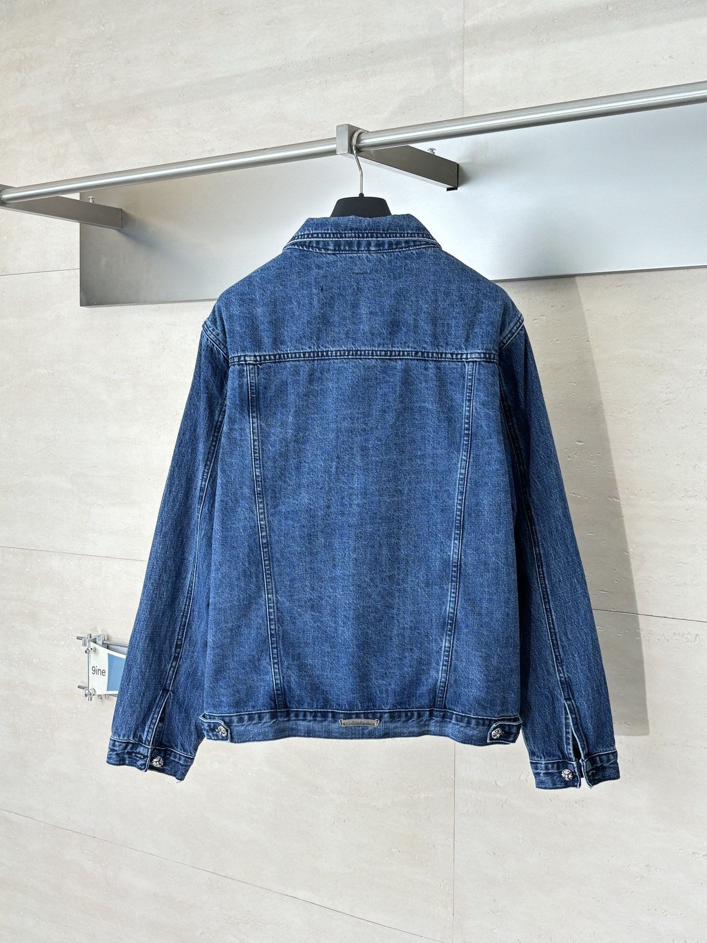 크롬하츠 크로스 버튼 데님 자켓