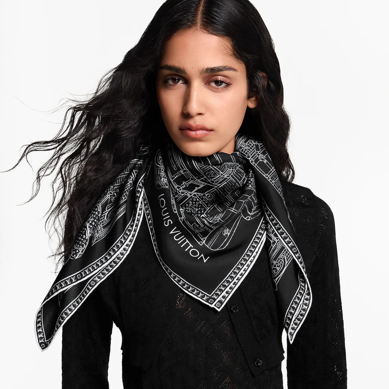 루이비통 스퀘어 90 트렁크 스택