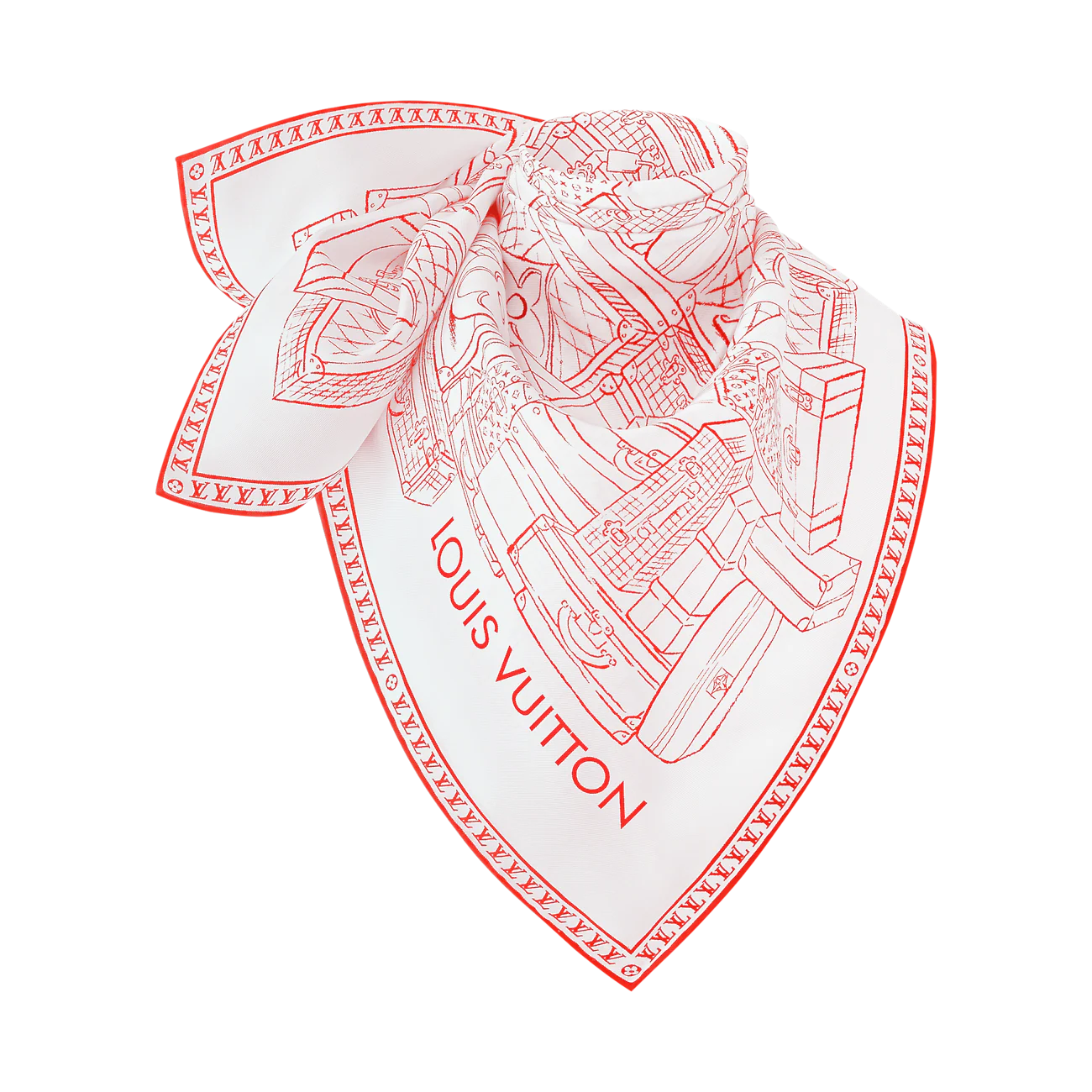 루이비통 스퀘어 90 트렁크 스택