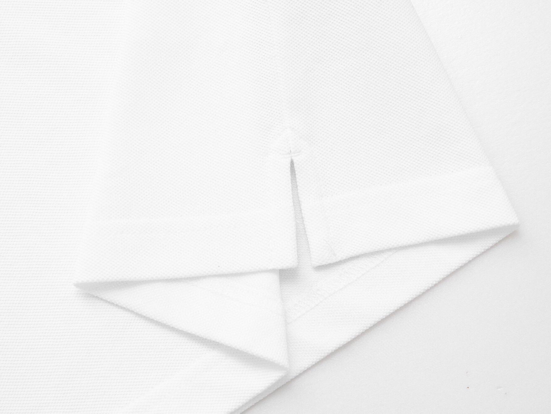 몽클레어 스크립트 로고 피케 셔츠