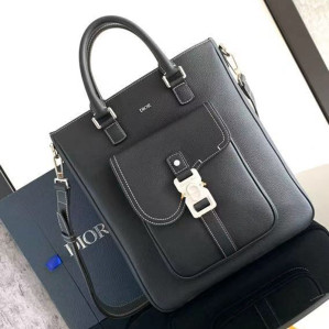 디올 새들 토트백