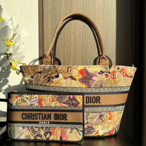 디올 알버로 데룰라 비타 햇 바스켓 백 27*20*8CM