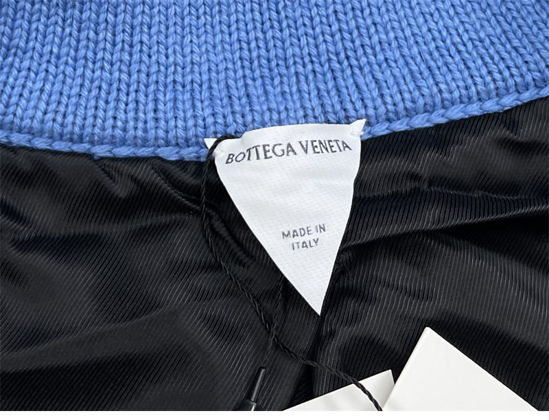 보테가베네타 울 집업 컬러 블록 자켓