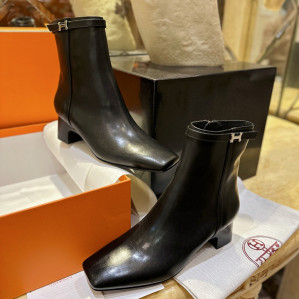 에르메스 Homage 호마지 여성 앵클부츠