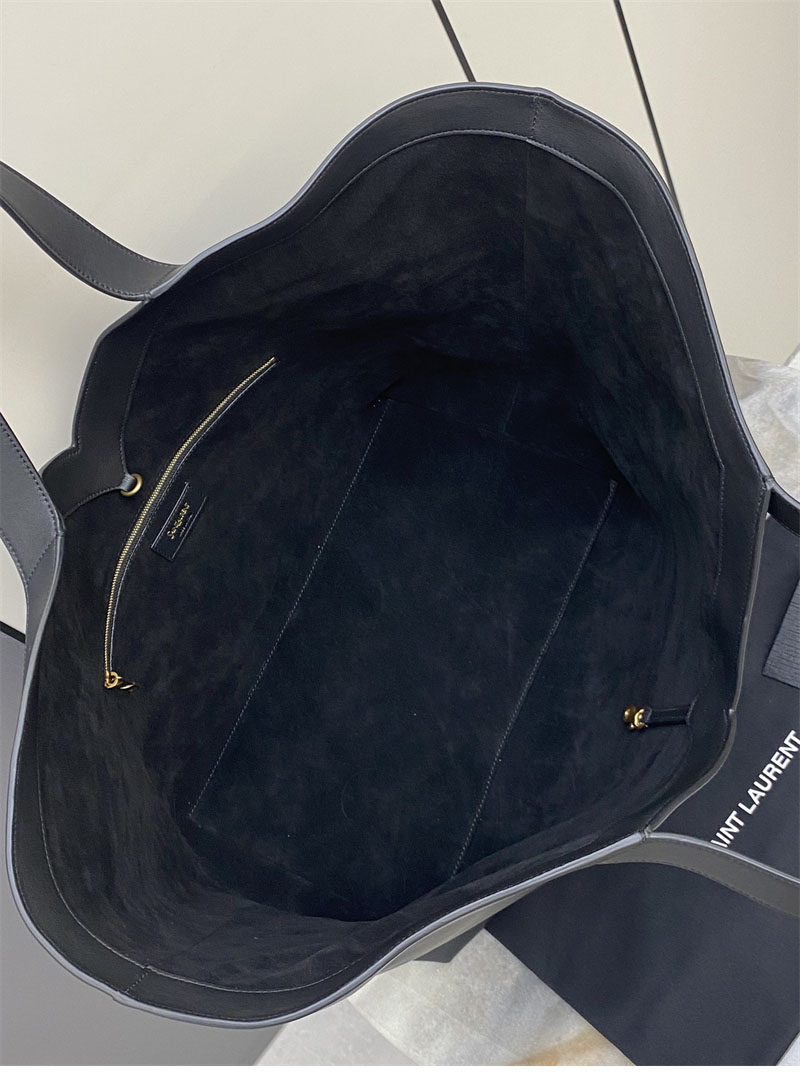 생로랑 레더 Y 토트백