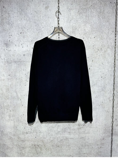 미우미우 체스트 로고 실크 캐시미어 스웨터 가디건