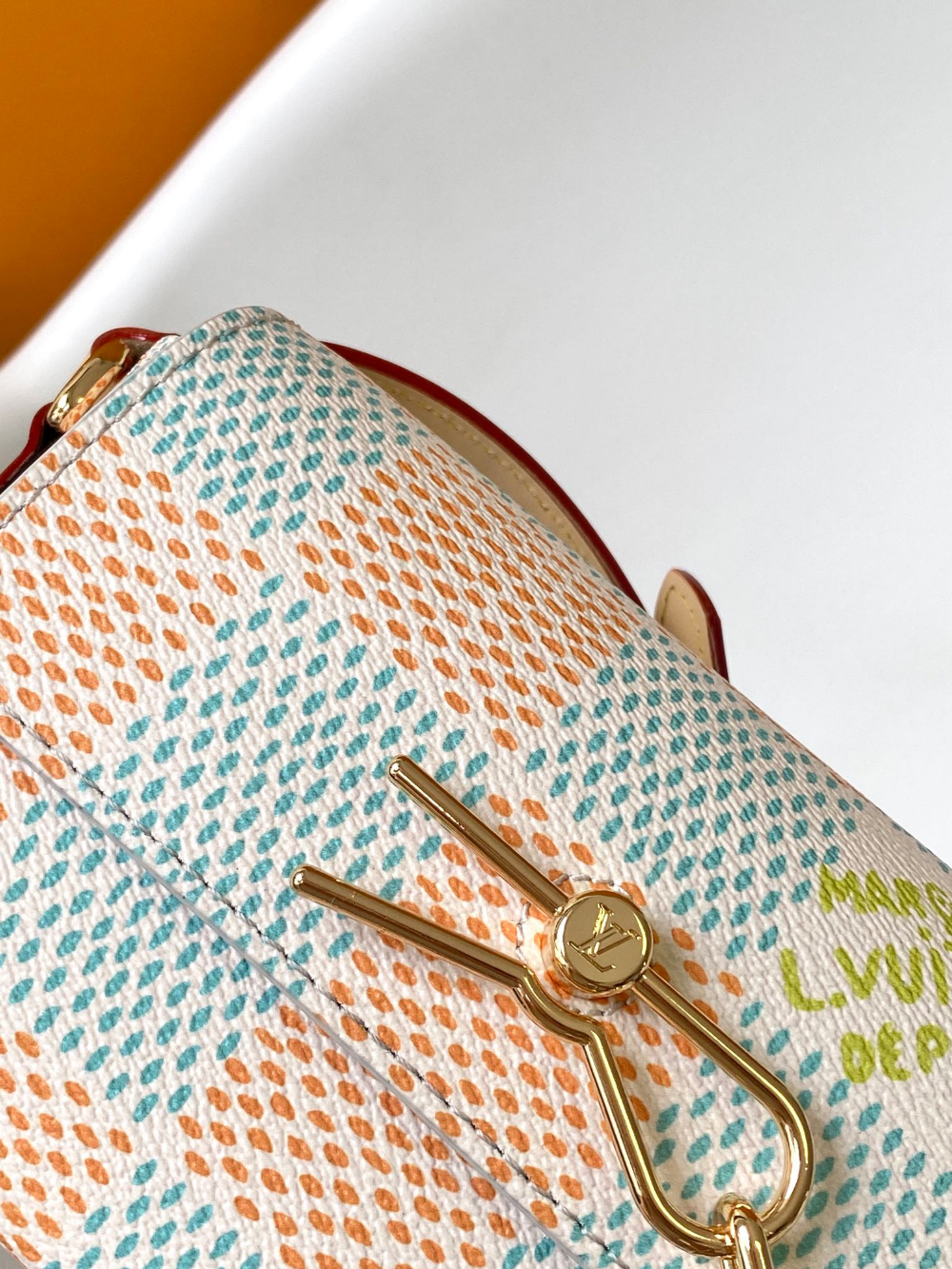 Louis Vuitton Damier Heritage Monogram Steamer Wearable Wallet