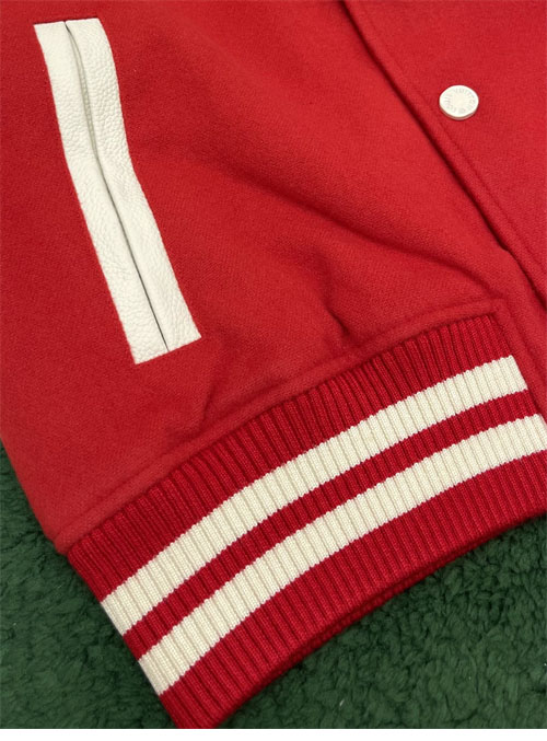 루이비통 x 퍼렐 믹스 레더 바시티 블루종 자켓