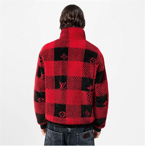 루이비통 24FW 다미에 플리스 블루종