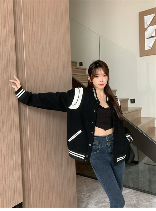 생로랑 클래식 울 테디 자켓