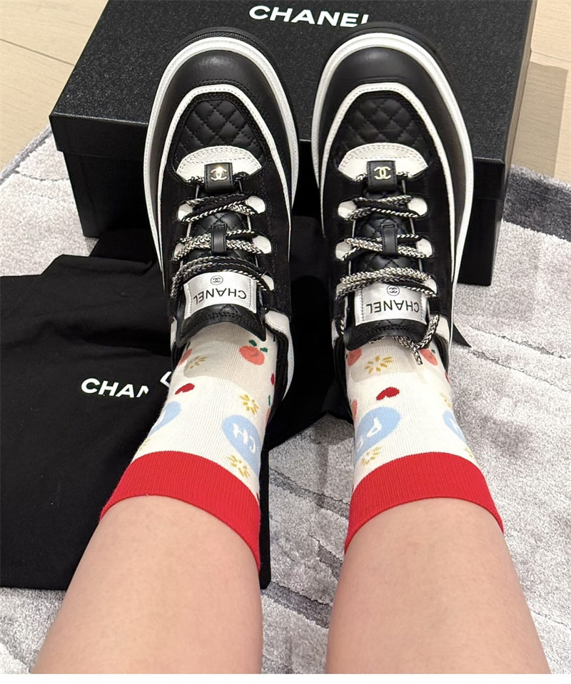 샤넬 25c 스니커즈 블랙