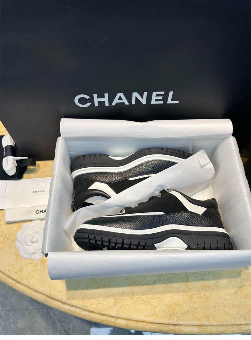 샤넬 25c 스니커즈 블랙